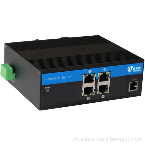4UTP Unmanaged 10/100Mbps Megabit Industrial Ethernet Switch (IM-WS040FE)